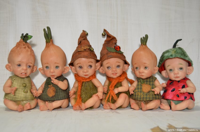 И снова пиксики. Авторские куклы Катрушовой Татьяны