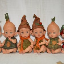 И снова пиксики. Авторские куклы Катрушовой Татьяны