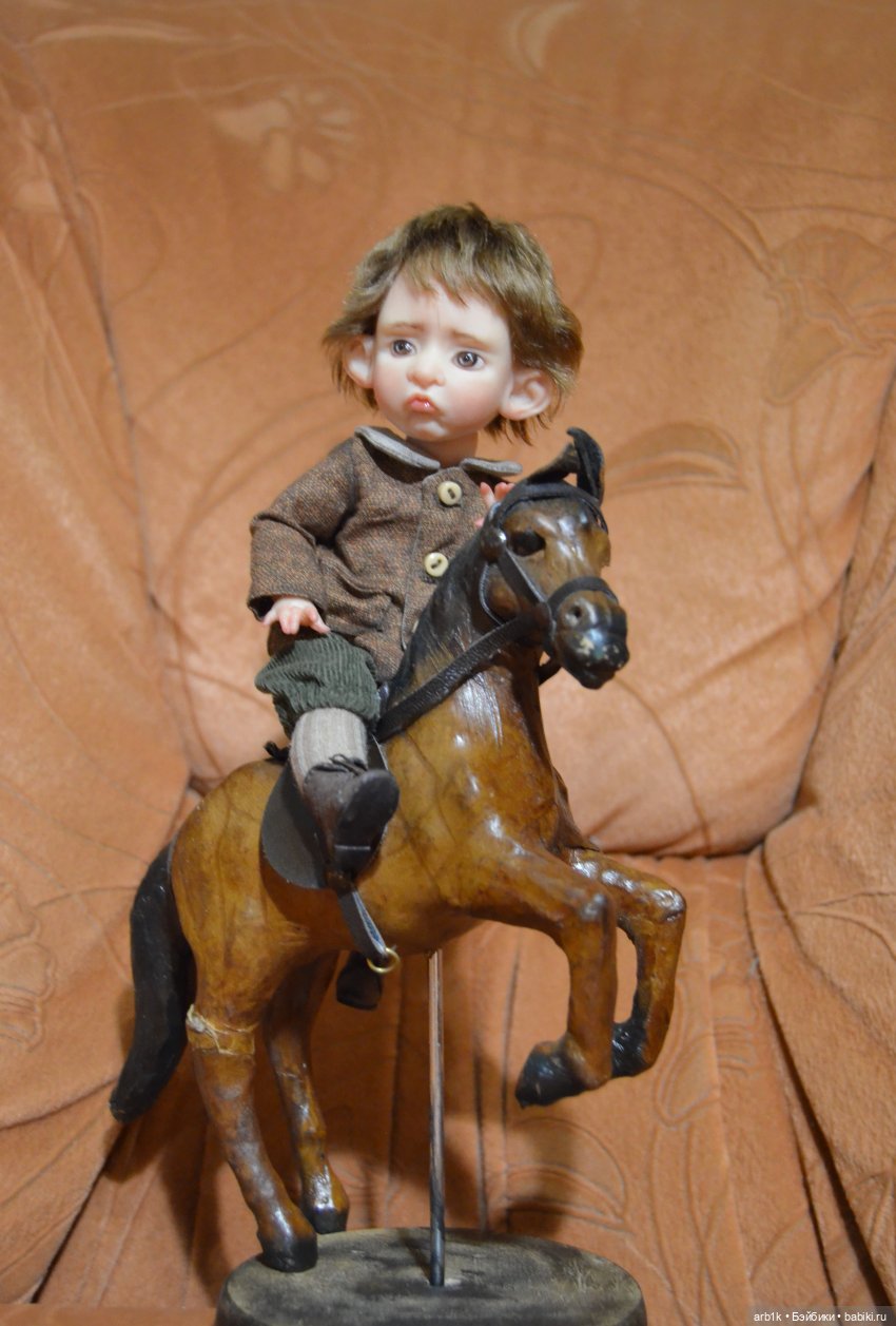 Питер, Клара и Ганс. Авторские куклы Катрушовой Татьяны