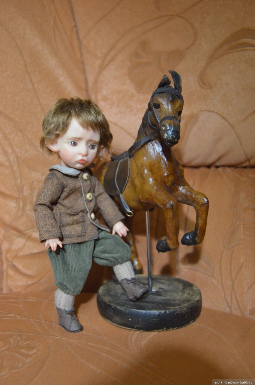 Питер, Клара и Ганс. Авторские куклы Катрушовой Татьяны