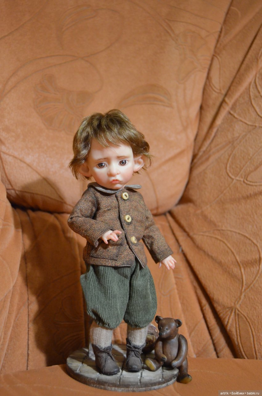 Питер, Клара и Ганс. Авторские куклы Катрушовой Татьяны