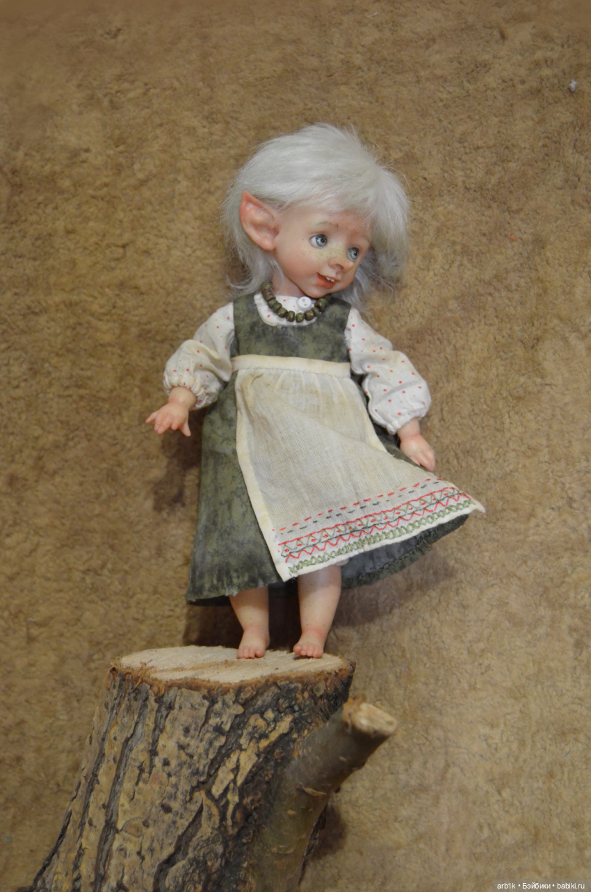 Внучка Кикиморы. Авторская кукла Катрушовой Татьяны (фото 8)
