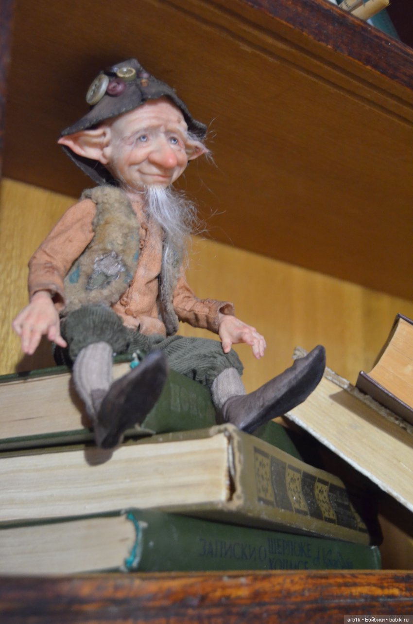 Гномик Бруно. Авторская кукла Катрушовой Татьяны (фото 8)