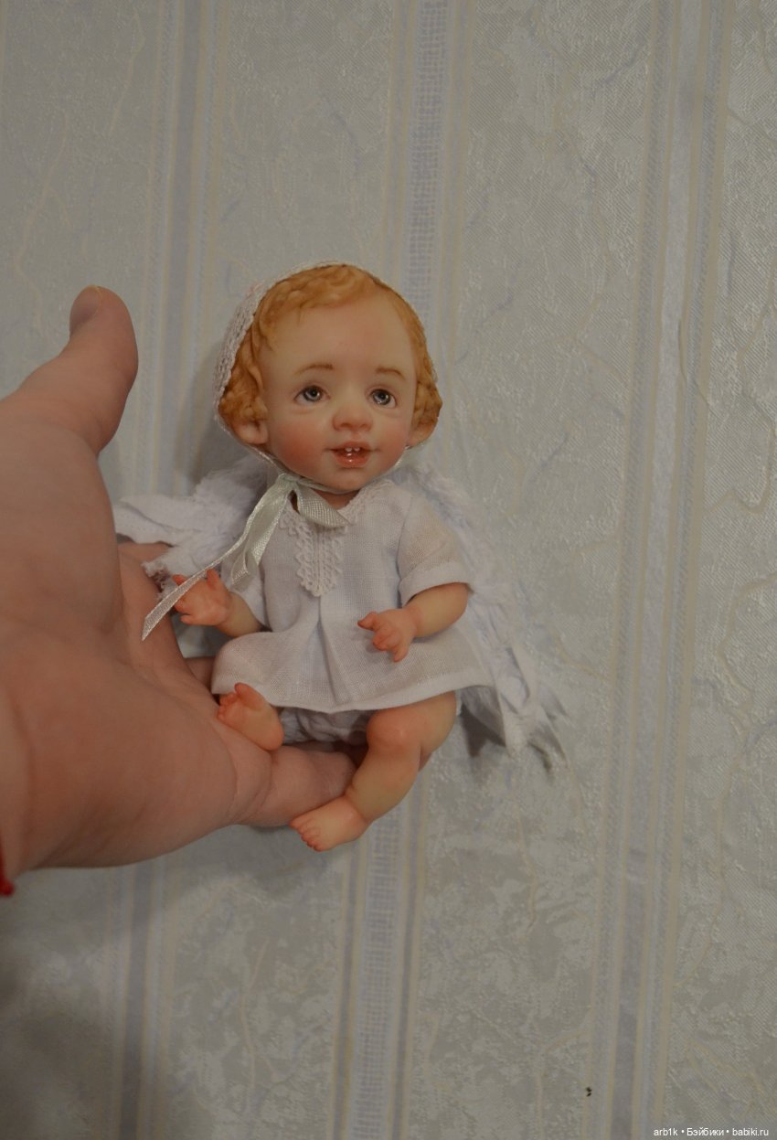 Три ангелочка. Авторские куклы Катрушовой Татьяны