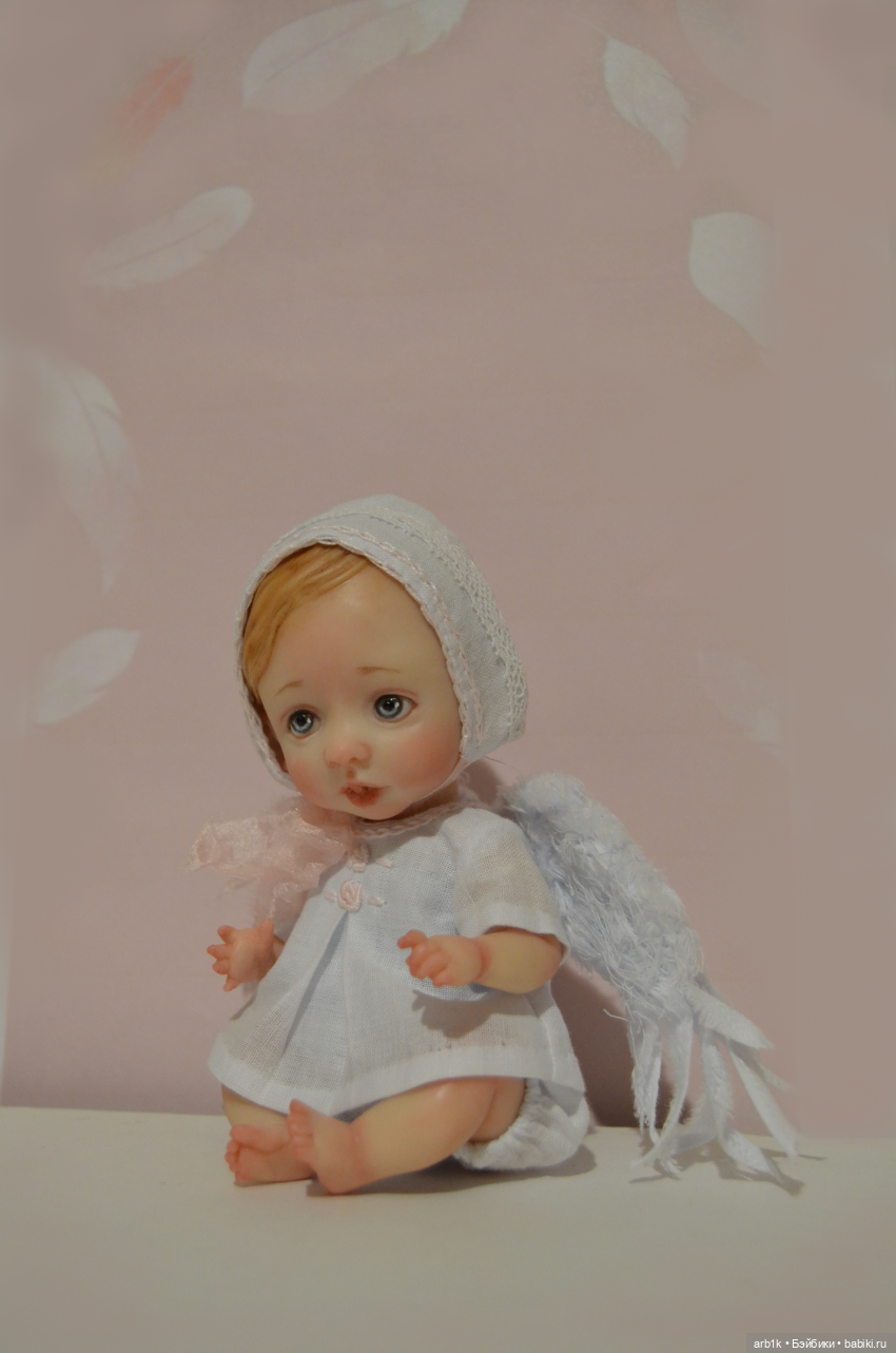 Три ангелочка. Авторские куклы Катрушовой Татьяны