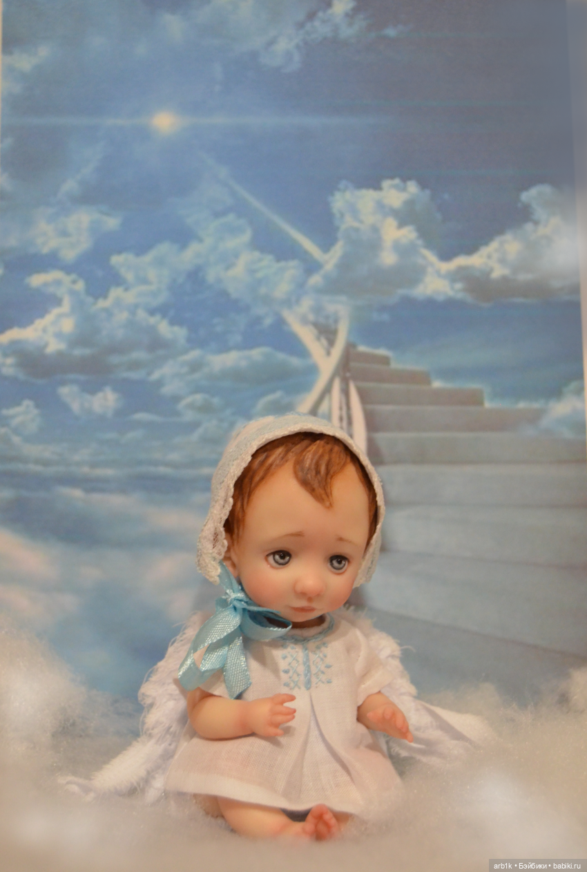 Три ангелочка. Авторские куклы Катрушовой Татьяны