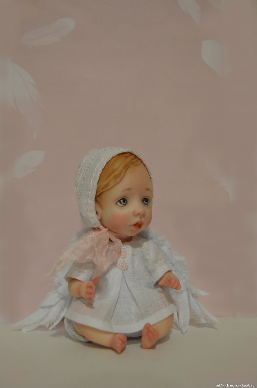 Три ангелочка. Авторские куклы Катрушовой Татьяны