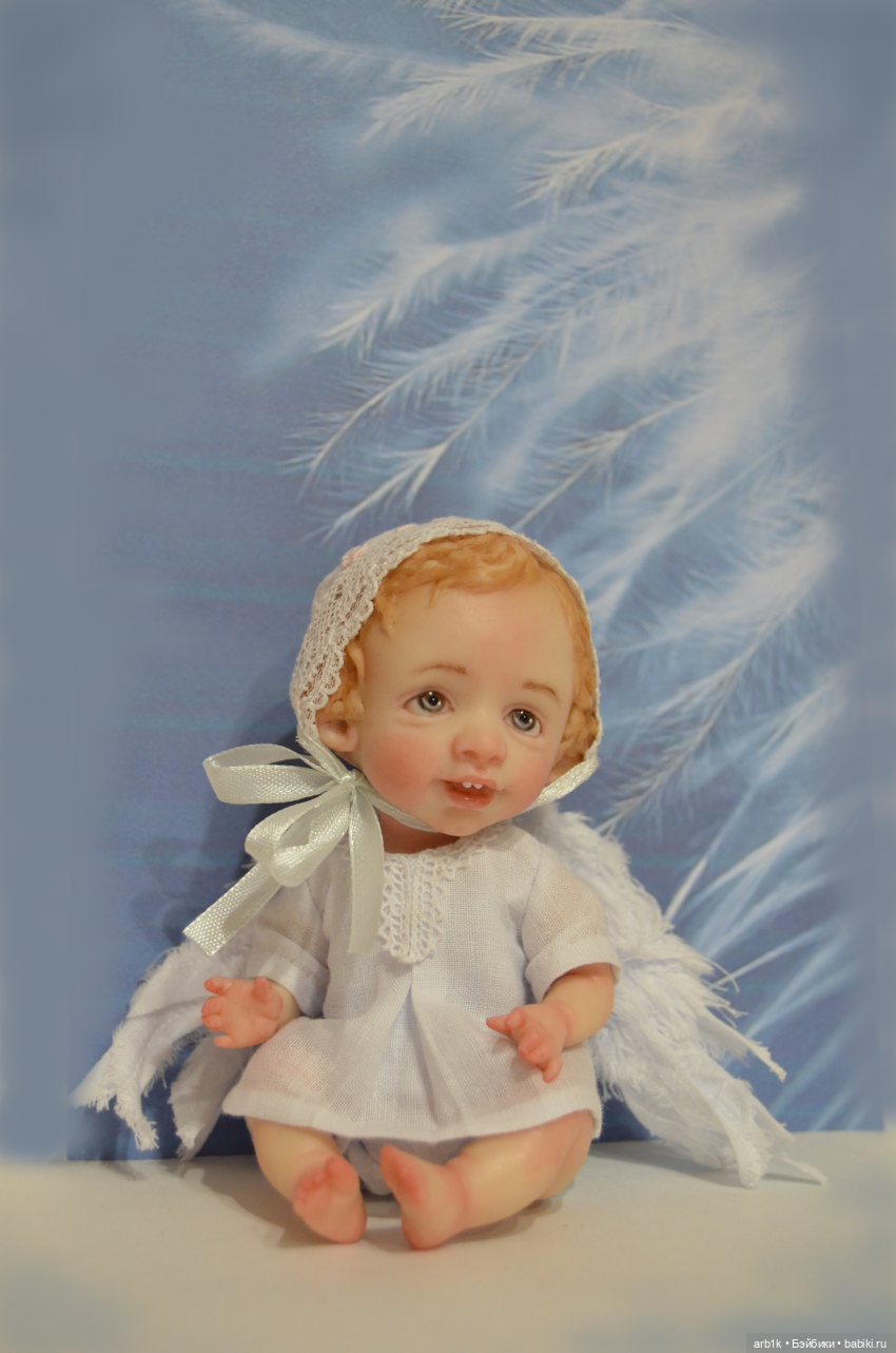 Три ангелочка. Авторские куклы Катрушовой Татьяны