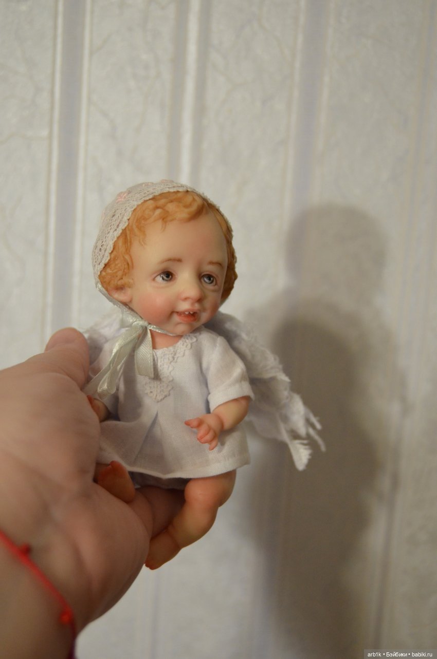 Три ангелочка. Авторские куклы Катрушовой Татьяны