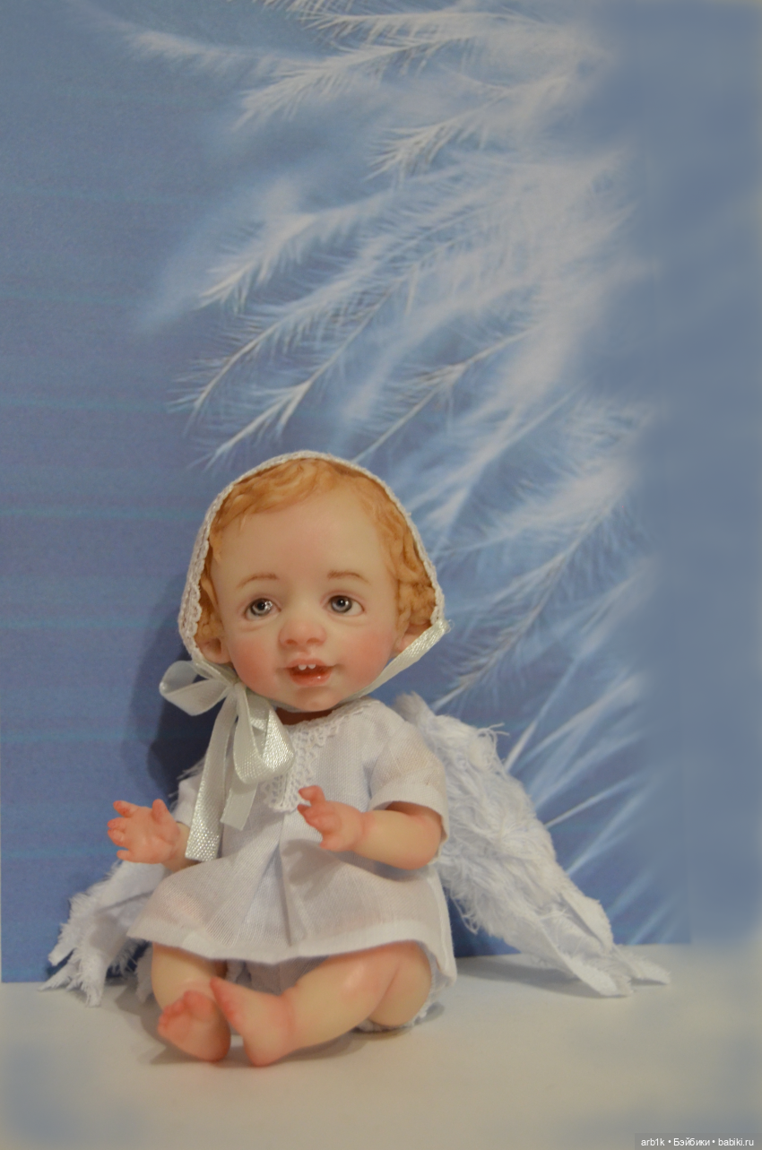 Три ангелочка. Авторские куклы Катрушовой Татьяны