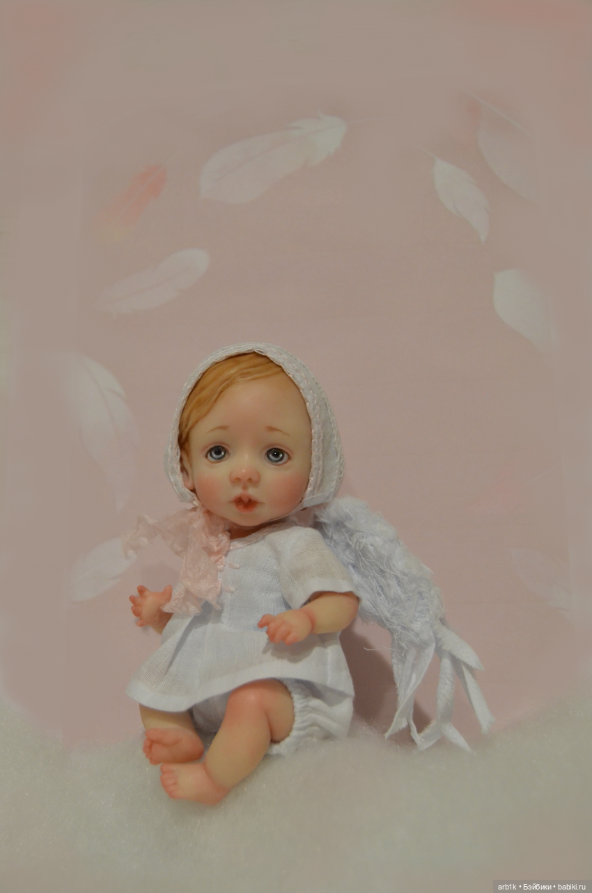 Три ангелочка. Авторские куклы Катрушовой Татьяны