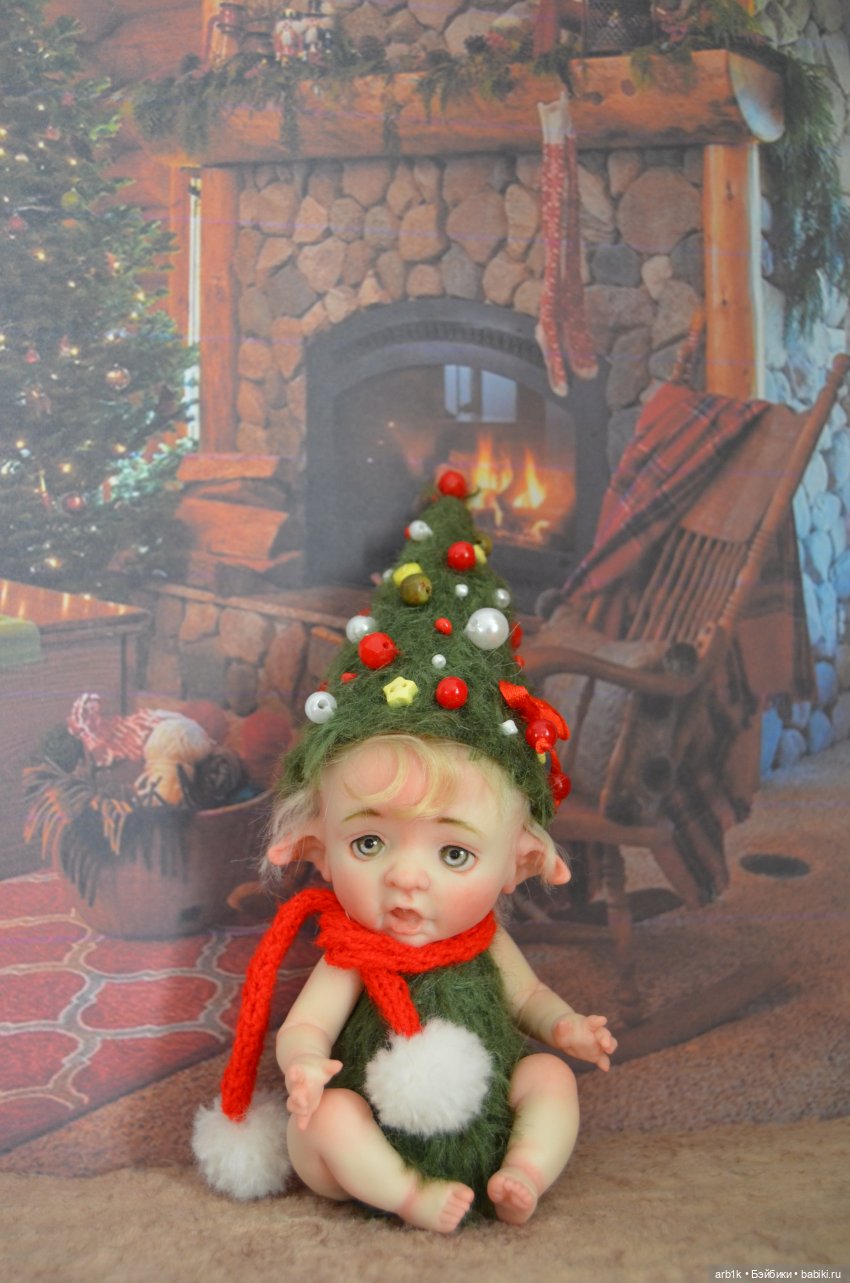 Новогодние малыши-пиксики. Авторские куклы Катрушовой Татьяны (фото 9)