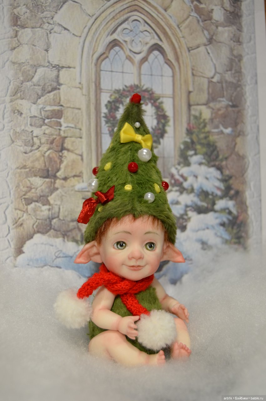 Новогодние малыши-пиксики. Авторские куклы Катрушовой Татьяны (фото 2)
