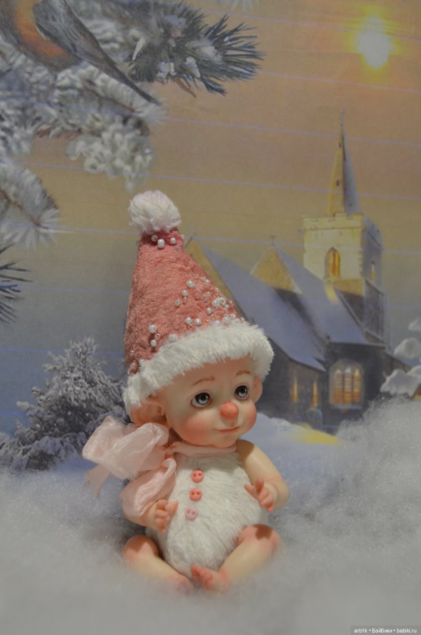 Новогодние малыши-пиксики. Авторские куклы Катрушовой Татьяны