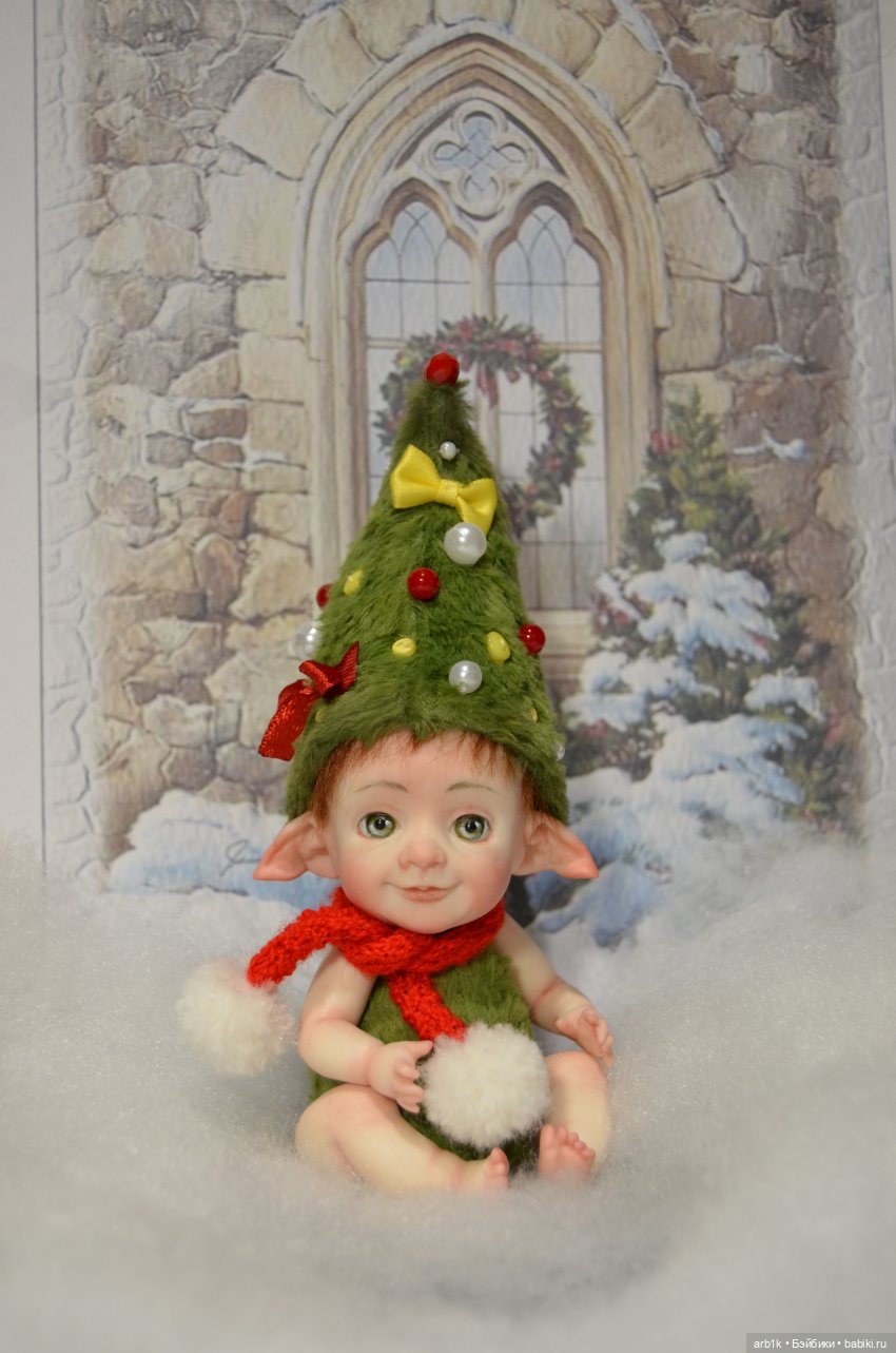 Новогодние малыши-пиксики. Авторские куклы Катрушовой Татьяны (фото 3)