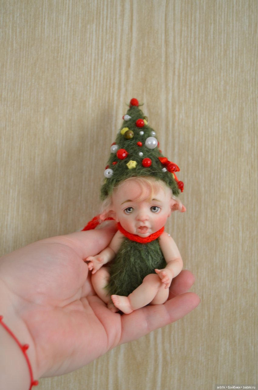 Новогодние малыши-пиксики. Авторские куклы Катрушовой Татьяны