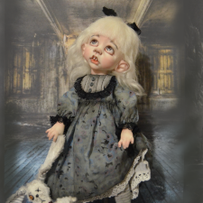 Шесть вампирят.  Авторские куклы Катрушовой Татьяны