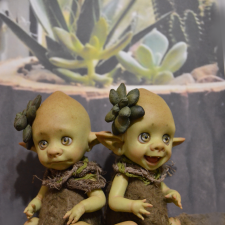 И снова пиксики. Авторские куклы Катрушовой Татьяны