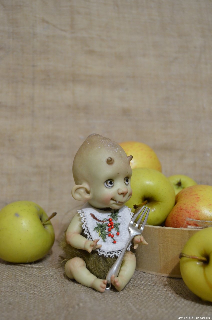 Фруктоежки. Авторские куклы Катрушовой Татьяны