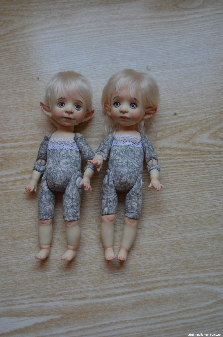 Эльфики. Авторские куклы Катрушовой Татьяны