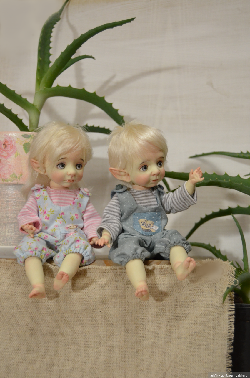 Эльфики. Авторские куклы Катрушовой Татьяны