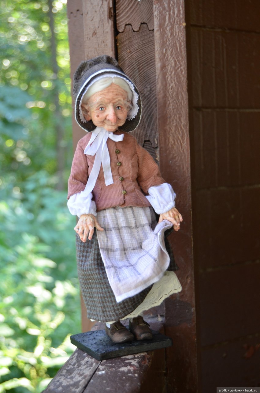 Тетушка Грэйс и Ягуся. Авторские куклы Катрушовой Татьяны (фото 4)