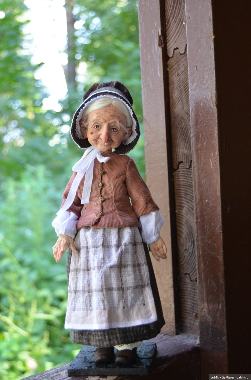 Тетушка Грэйс и Ягуся. Авторские куклы Катрушовой Татьяны (фото 6)