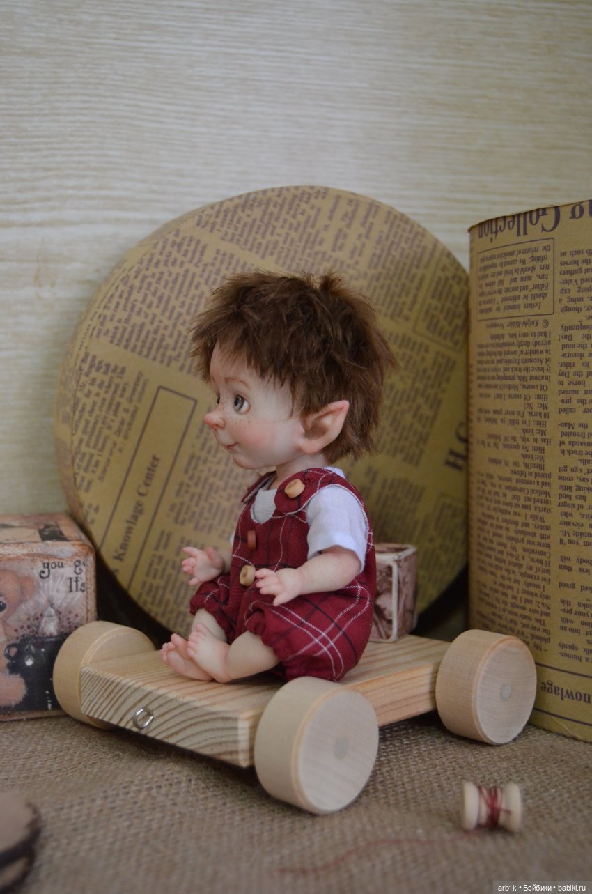 Малыши гномики. Авторские куклы Катрушовой Татьяны