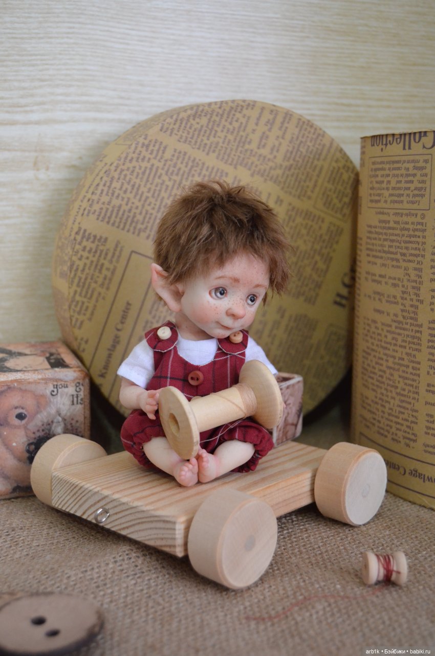 Малыши гномики. Авторские куклы Катрушовой Татьяны