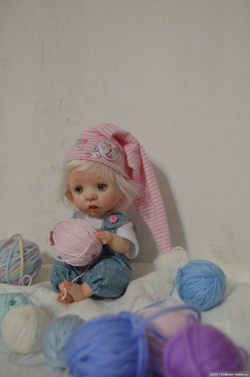 И снова малыши гномики. Авторские куклы Катрушовой Татьяны