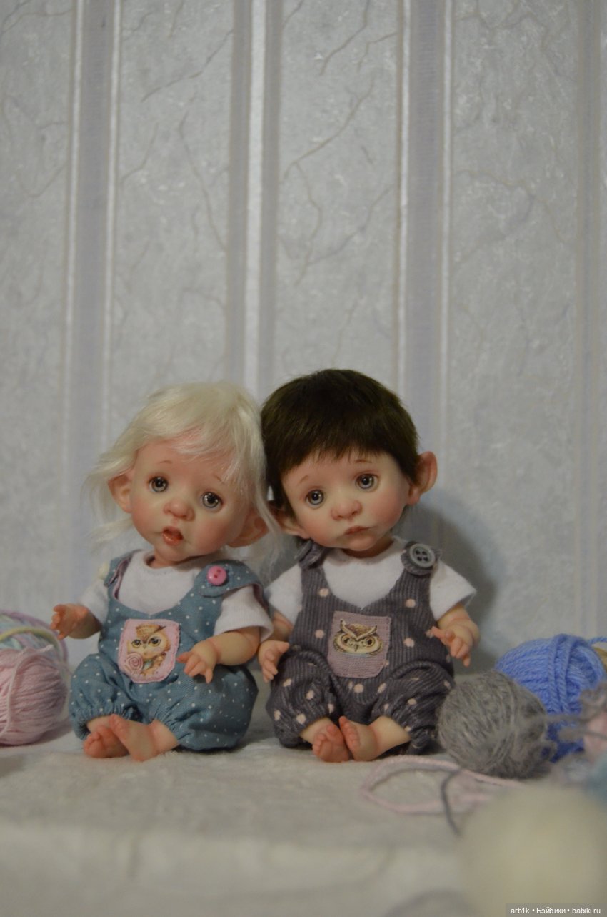 И снова малыши гномики. Авторские куклы Катрушовой Татьяны