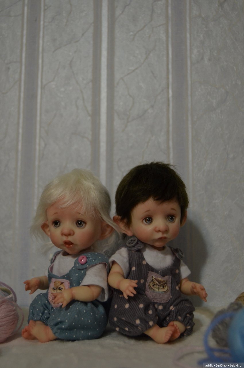 И снова малыши гномики. Авторские куклы Катрушовой Татьяны