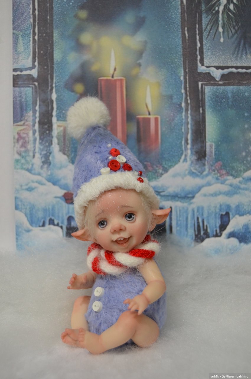 Новогодние пиксики. Авторские куклы Катрушовой Татьяны (фото 8)