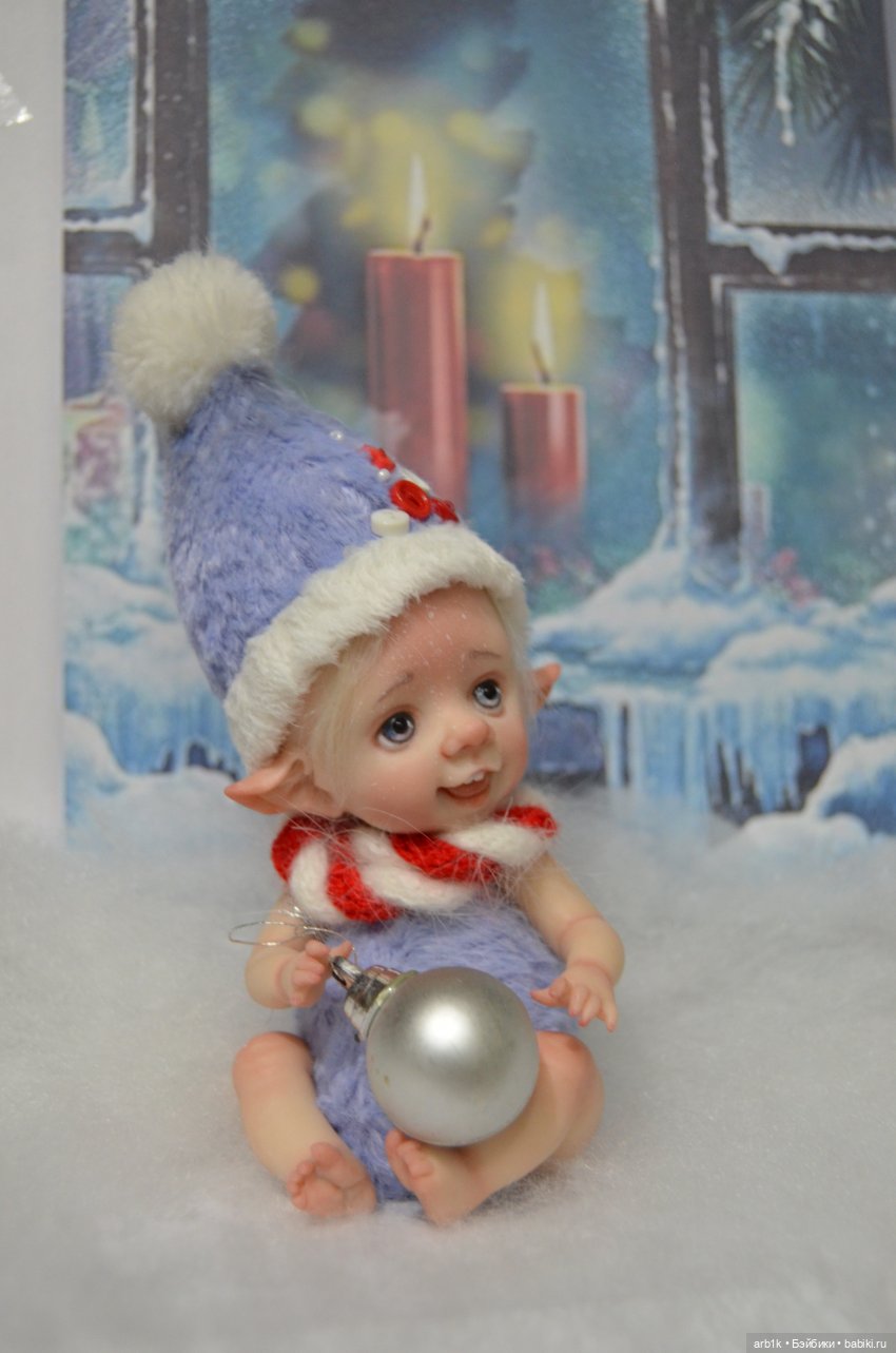 Новогодние пиксики. Авторские куклы Катрушовой Татьяны (фото 9)
