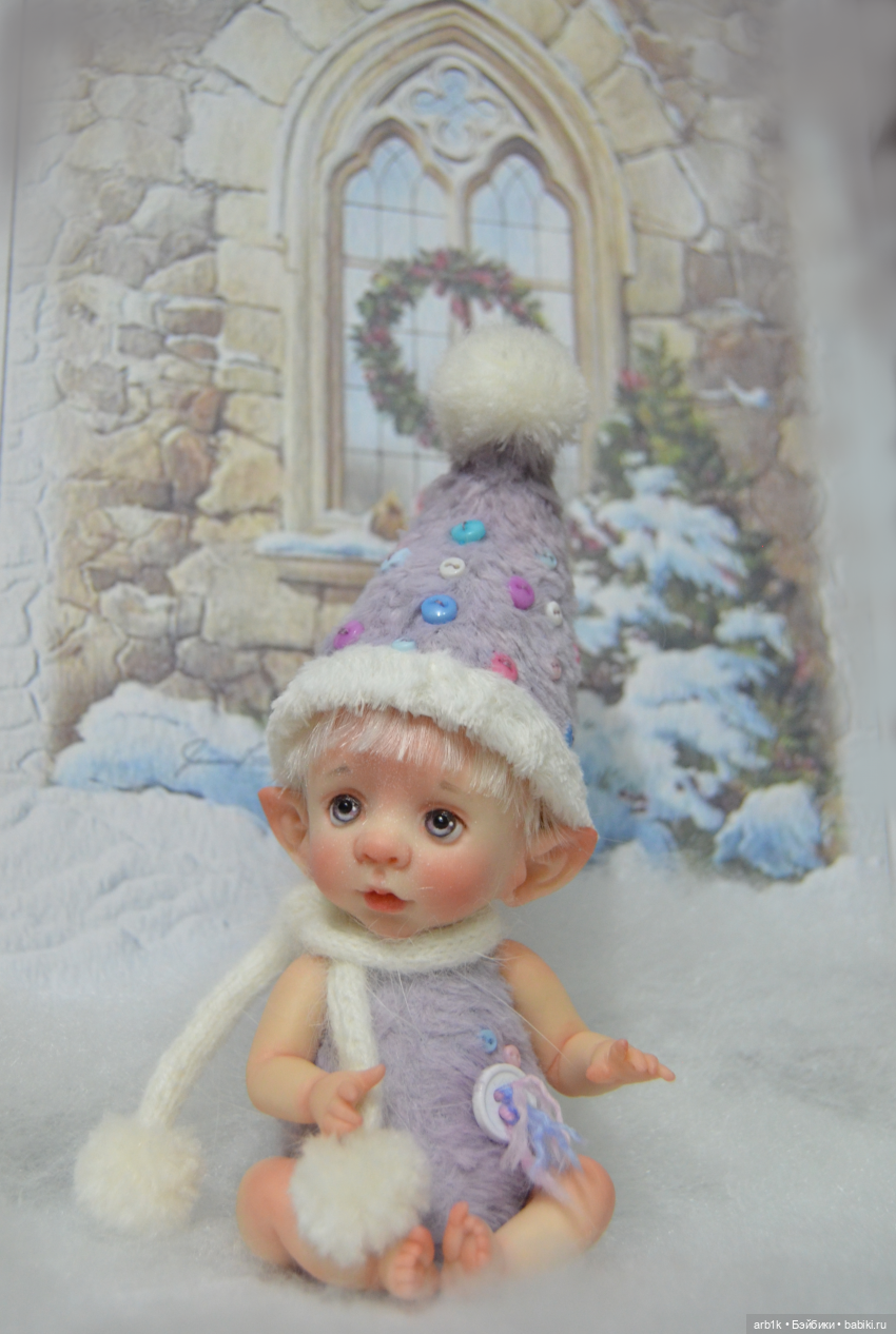 Новогодние пиксики. Авторские куклы Катрушовой Татьяны