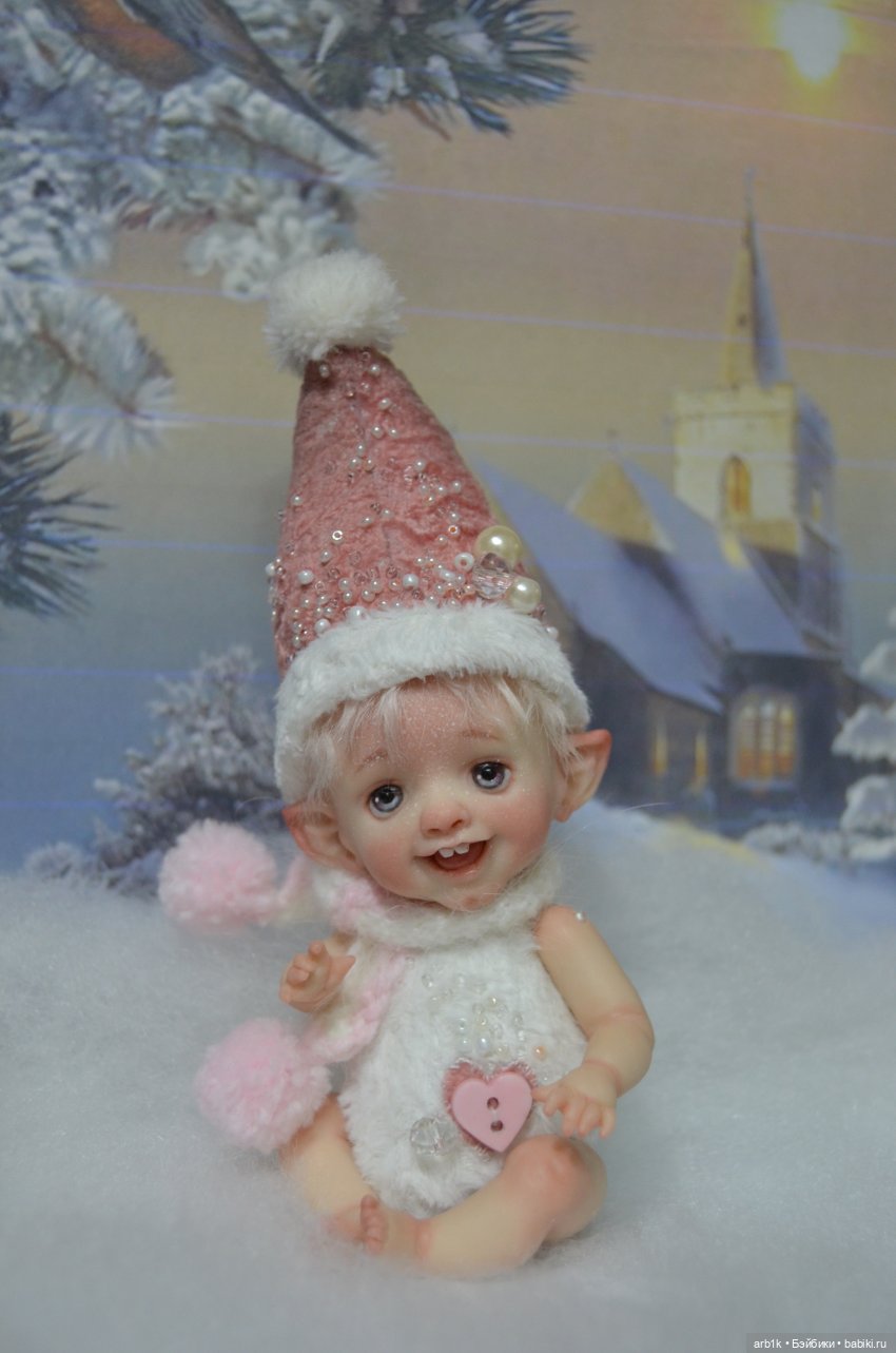 Новогодние пиксики. Авторские куклы Катрушовой Татьяны