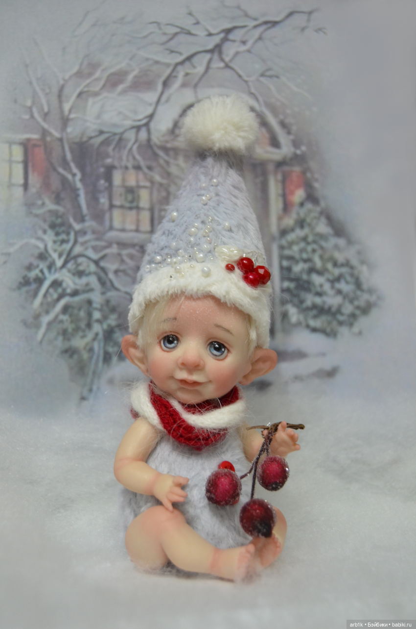 Новогодние пиксики. Авторские куклы Катрушовой Татьяны