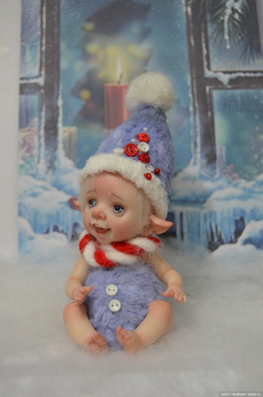 Новогодние пиксики. Авторские куклы Катрушовой Татьяны (фото 6)