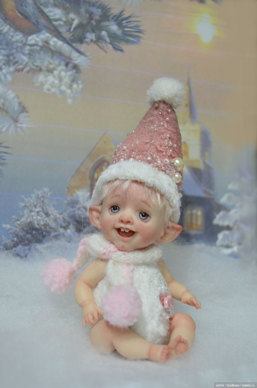 Новогодние пиксики. Авторские куклы Катрушовой Татьяны (фото 4)