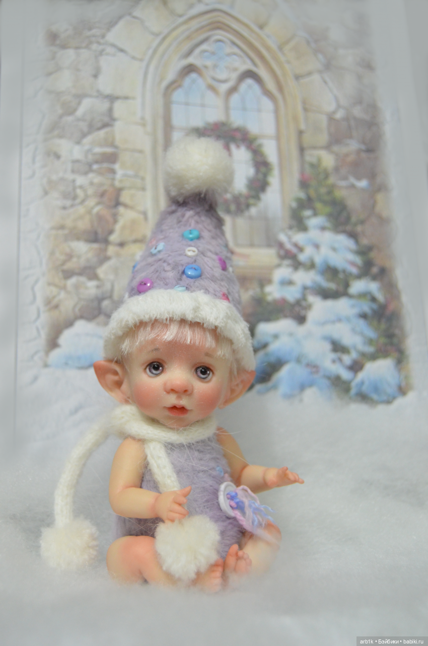 Новогодние пиксики. Авторские куклы Катрушовой Татьяны