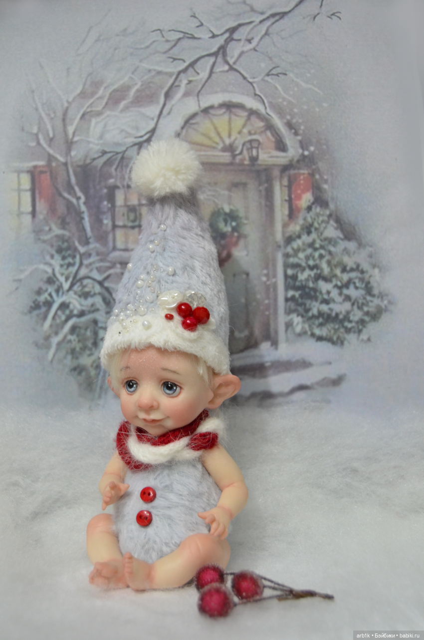 Новогодние пиксики. Авторские куклы Катрушовой Татьяны