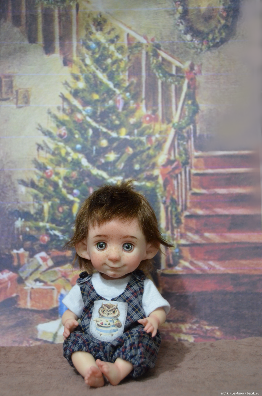 Пять малышей-гномики. Авторские куклы Катрушовой Татьяны