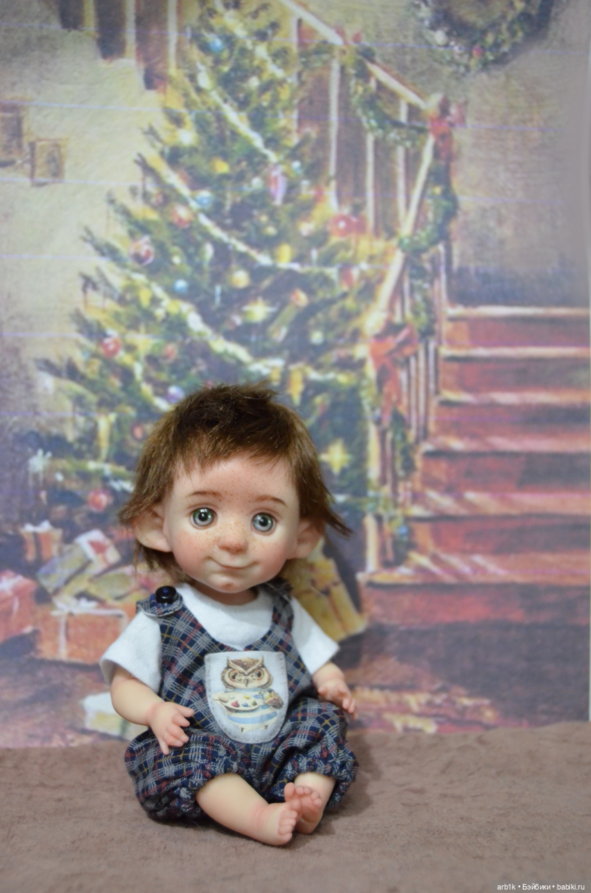 Пять малышей-гномики. Авторские куклы Катрушовой Татьяны