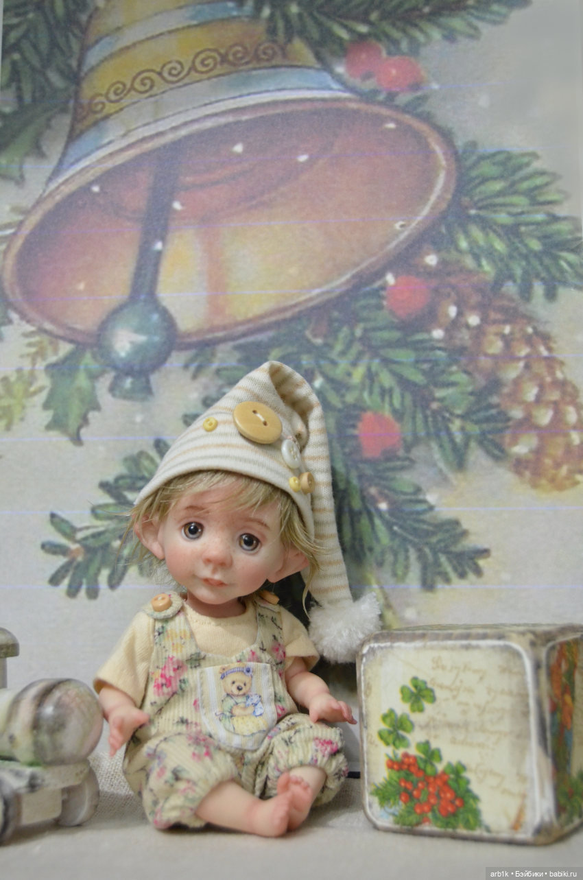 Пять малышей-гномики. Авторские куклы Катрушовой Татьяны