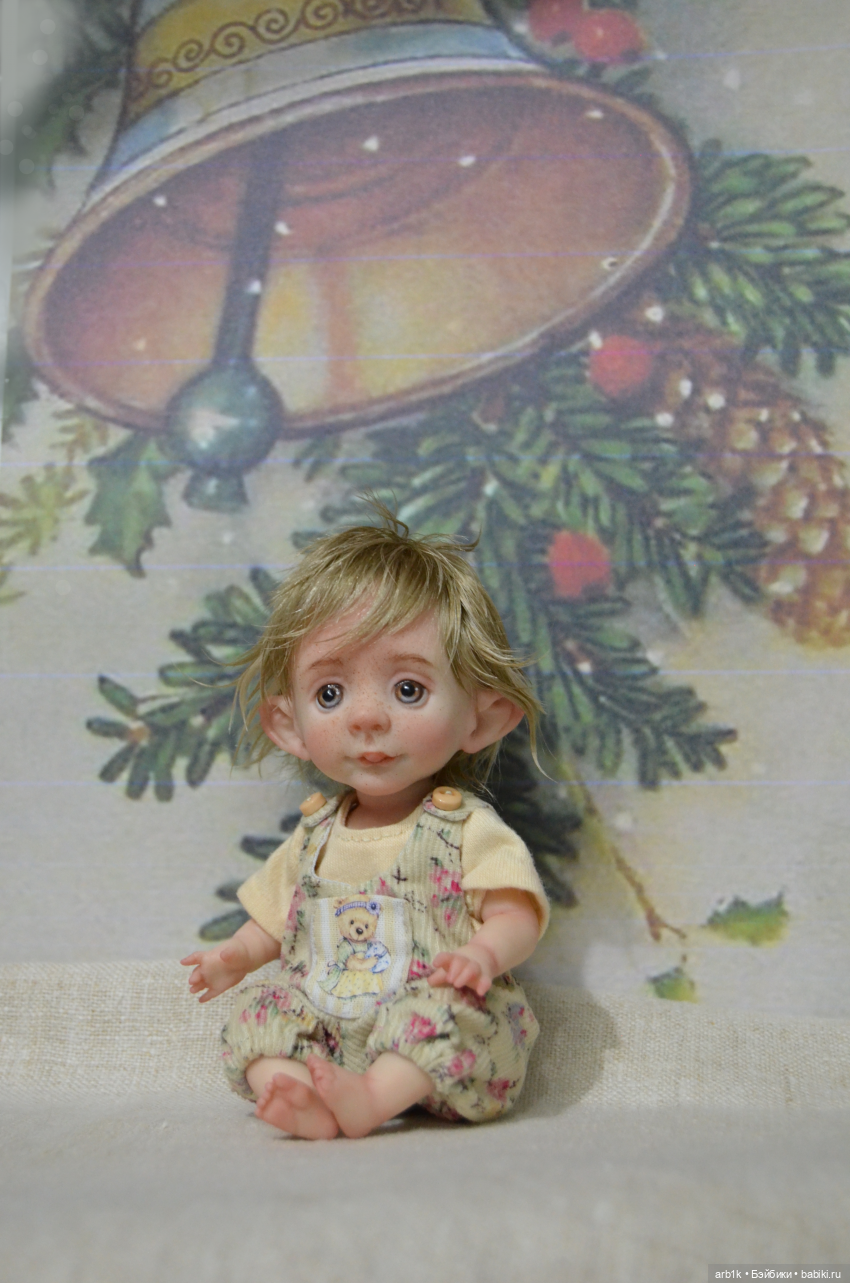 Пять малышей-гномики. Авторские куклы Катрушовой Татьяны