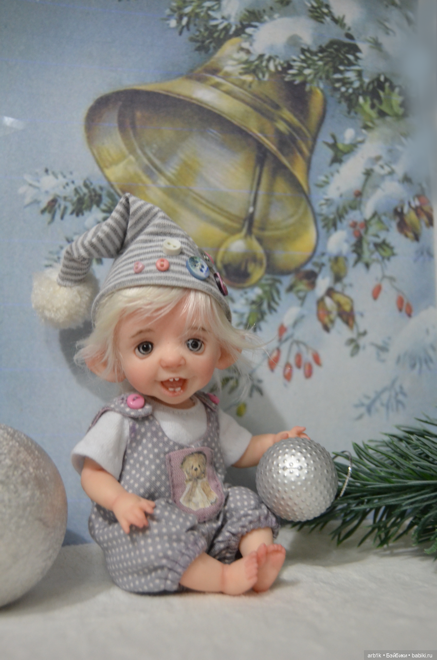 Пять малышей-гномики. Авторские куклы Катрушовой Татьяны