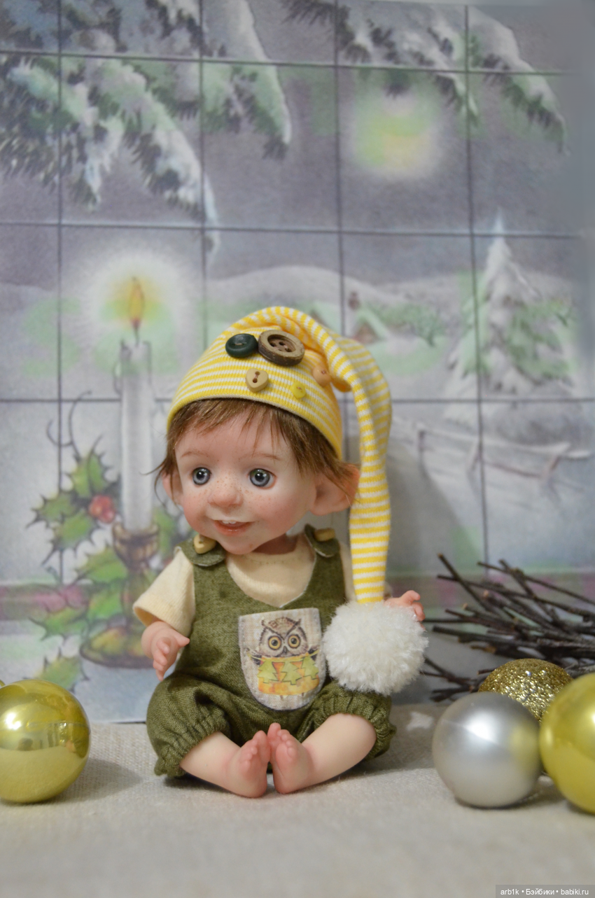 Пять малышей-гномики. Авторские куклы Катрушовой Татьяны (фото 6)
