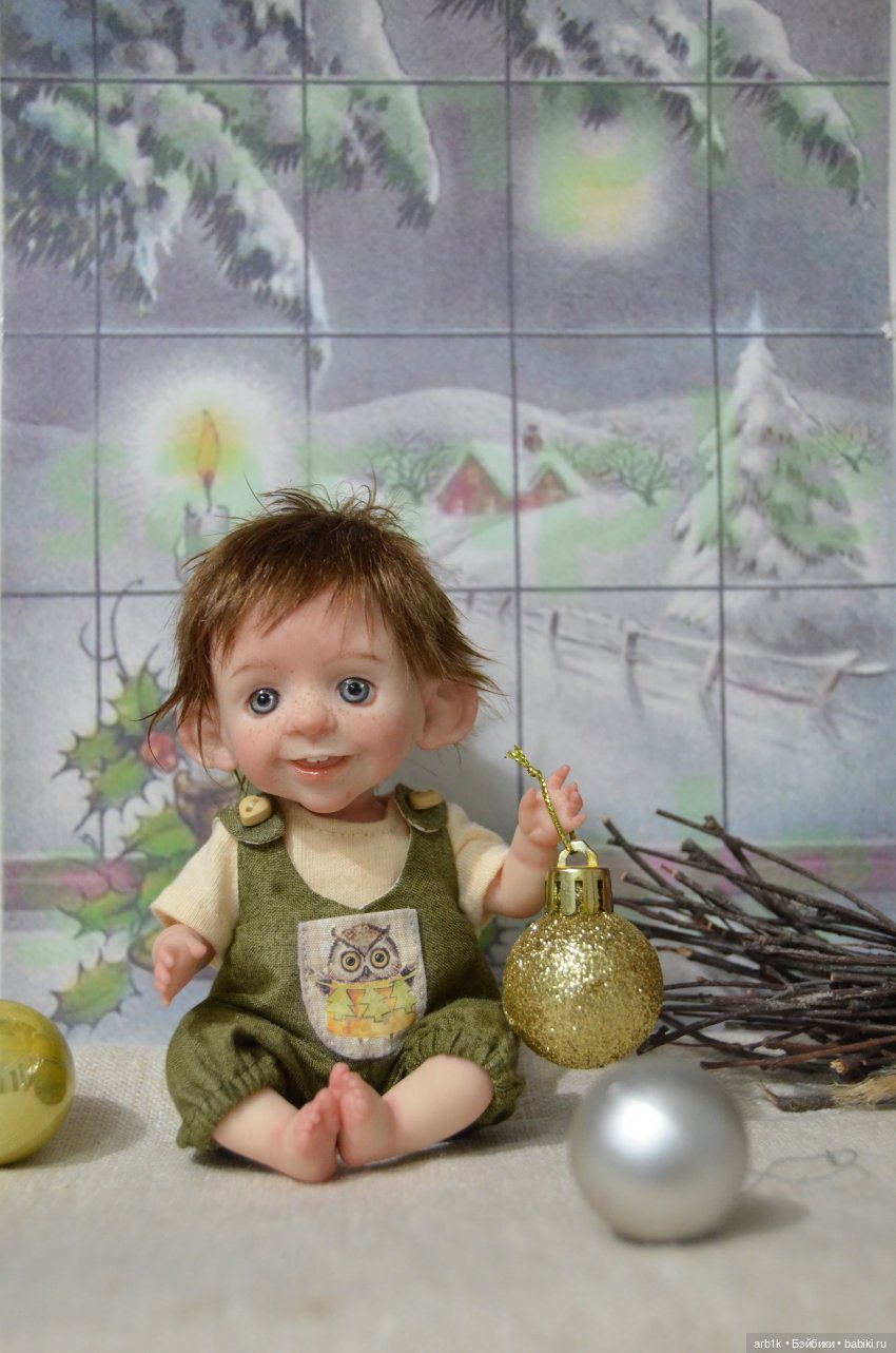 Пять малышей-гномики. Авторские куклы Катрушовой Татьяны (фото 8)