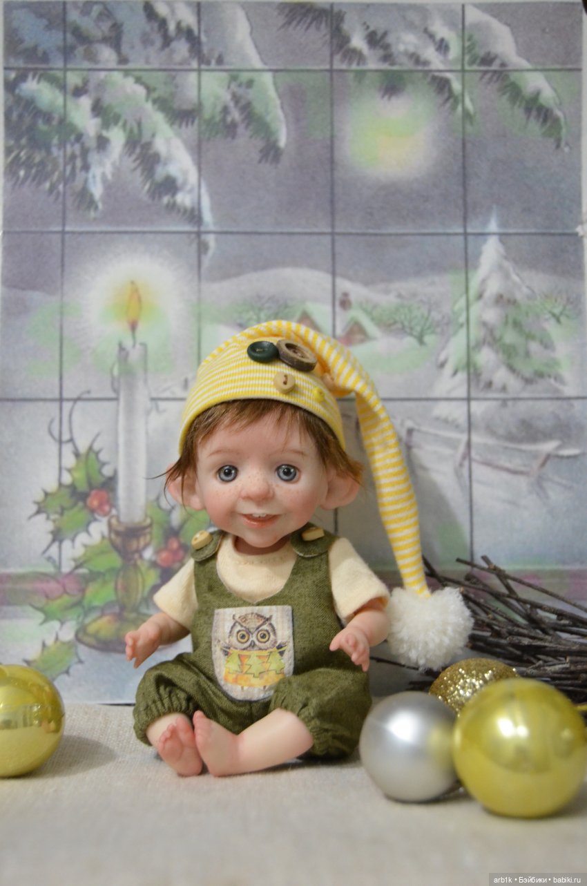 Пять малышей-гномики. Авторские куклы Катрушовой Татьяны (фото 5)