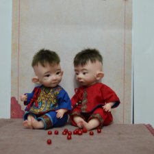 И снова малыши. Авторские куклы Катрушовой Татьяны